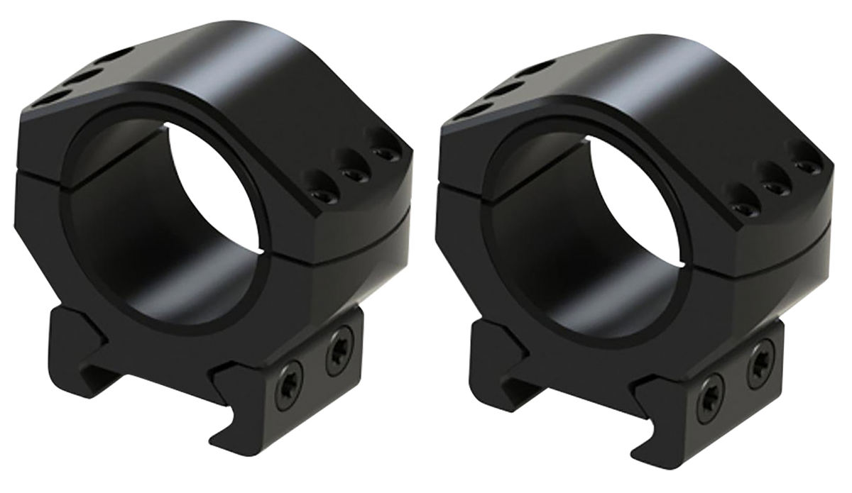 Burris XTR Signature Rings 34mm 1" Height Matte Black - 2-Pc Picatinny/Weaver