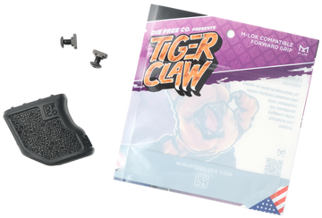 Die Free Co Tiger Claw Angled Fore Grip M-LOK Black Nylon