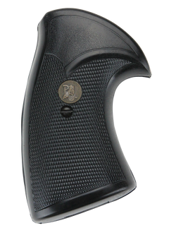Pachmayr 03140 Presentation Grip Checkered Black Rubber for Ruger RedHawk