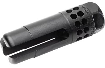 Surefire Warcomp Sport 7.62mm NATO 5/8x24 3-Prong Flash Hider - DLC Stainless Steel