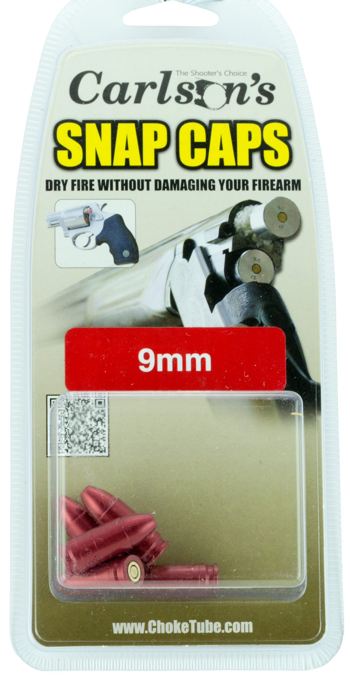 Carlsons Snap Cap 9mm Luger 5-Pack Spring Loaded Striking
