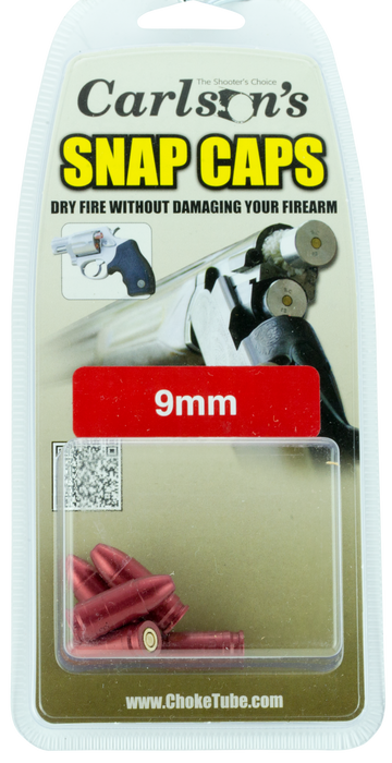 Carlsons Snap Cap 9mm Luger 5-Pack Spring Loaded Striking