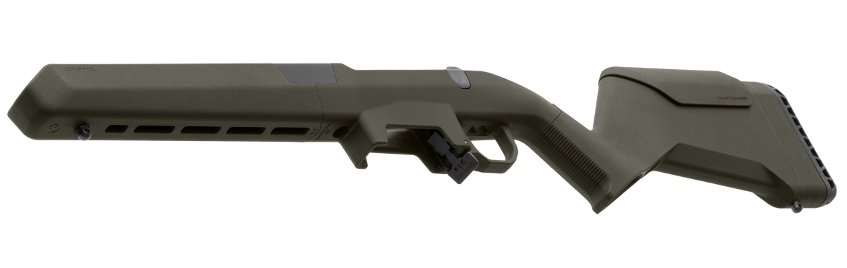 Magpul Industries Hunter Lite Stock OD Green Fits Ruger American Short Action