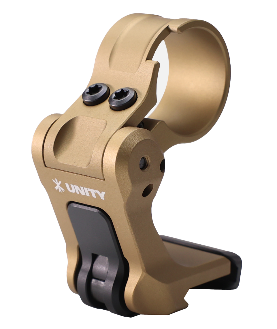 Unity Tactical FAST FTC 30mm 2.20" Flat Dark Earth Aluminum Magnifier Mount
