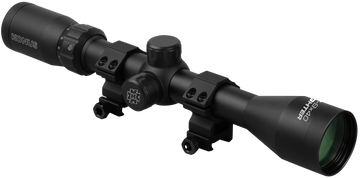 Konus 7352 Fighter 3-9x40mm Riflescope 30/30 Reticle w/ Rings