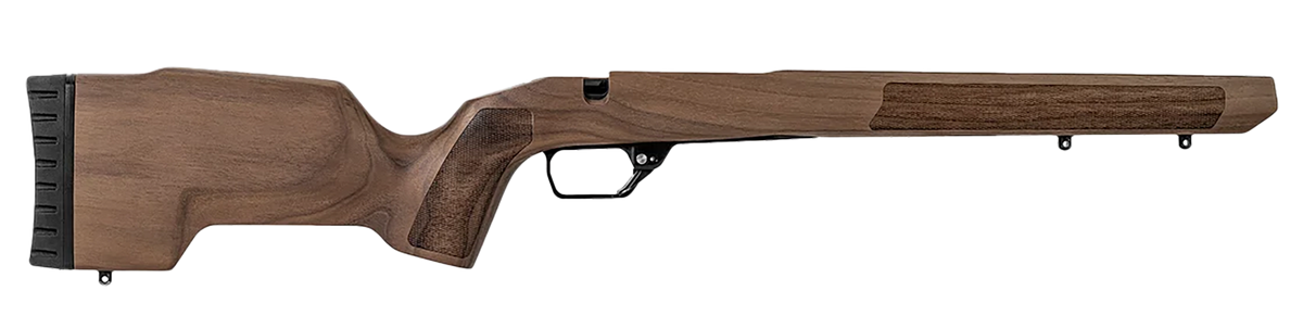 MDT Sporting Goods Timber Core Laminated Wood Stock - Ruger American Short Action RH - Walnut