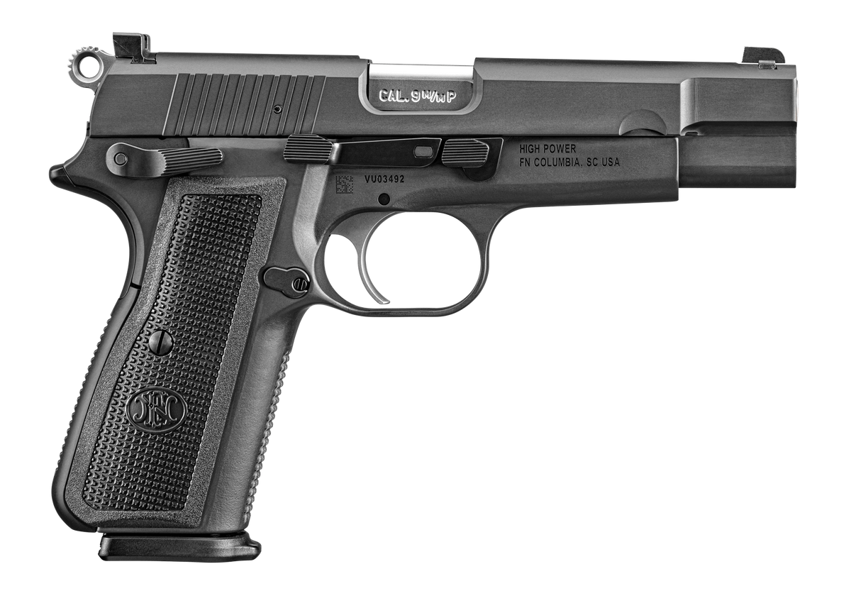 FN High Power 9mm Luger 4.70" 10+1 Semi-Auto Pistol