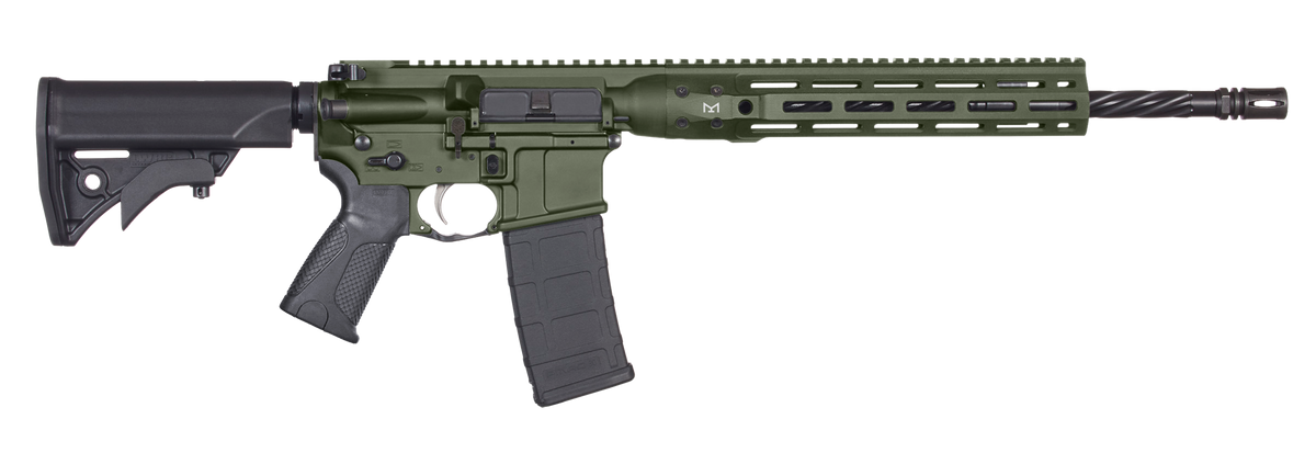 LWRC IC-DI 5.56 NATO 16.1" 30+1 Semi-Auto Rifle - OD Green