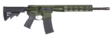 LWRC IC-DI 5.56 NATO 16.1" 30+1 Semi-Auto Rifle - OD Green