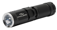 Cyclops FLX400 160/400 Lumen Rechargeable LED Flashlight - Black Anodized
