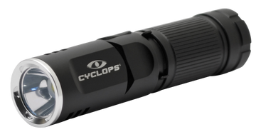 Cyclops FLX400 160/400 Lumen Rechargeable LED Flashlight - Black Anodized