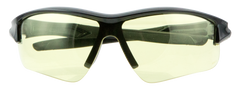Howard Leight Uvex Acadia Anti-Fog Amber Lens Safety Glasses - Black Frame