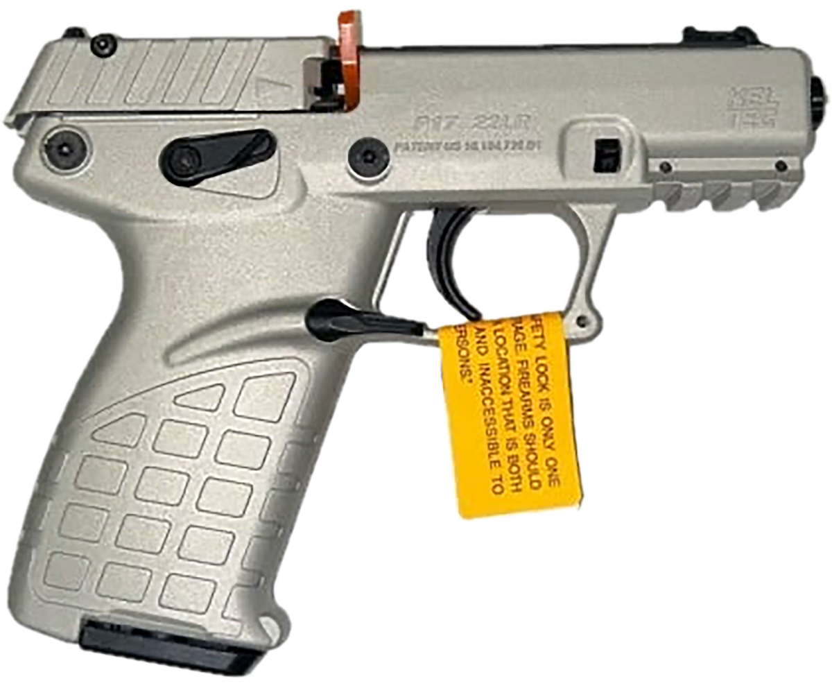 Kel-Tec P17SA 22 LR 3.80" 16+1 Semi-Auto Pistol - Shimmer Polymer Frame