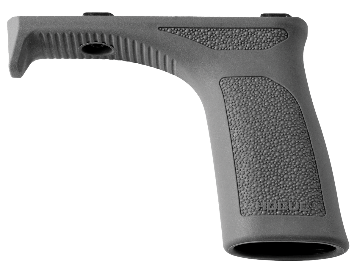 Hogue 13132 M-LOK Hybrid Forend Grip Gray OverMolded Rubber for AR-15/M16