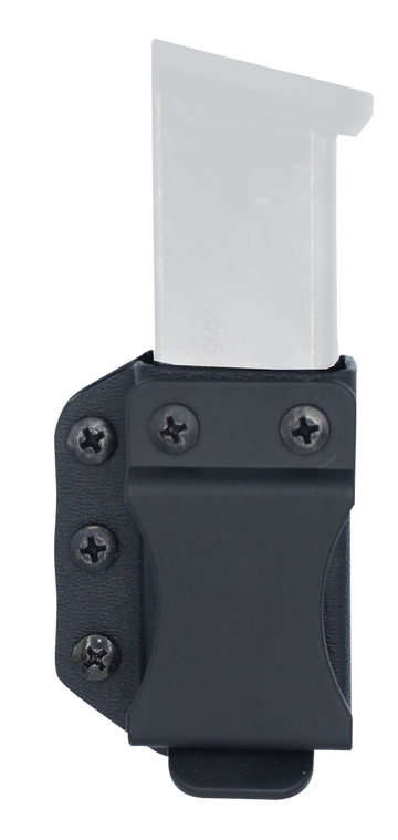 Desantis Gunhide A100 Persuader Mag Pouch IWB/OWB Black Kydex Belt Clip Sig P365, Kimber R7 Mako, Springfield Hellcat - Ambidextrous