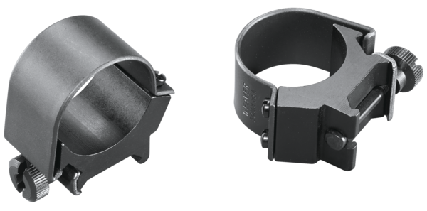 Weaver Mounts 49121 Detachable Top Mount 30mm Low Quick Detach Rings - Matte Black Aluminum