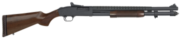 Mossberg 590A1 Retrograde 12 Gauge 3" 8+1 20" Pump-Action Shotgun - Ghost Ring Sight, Walnut Stock