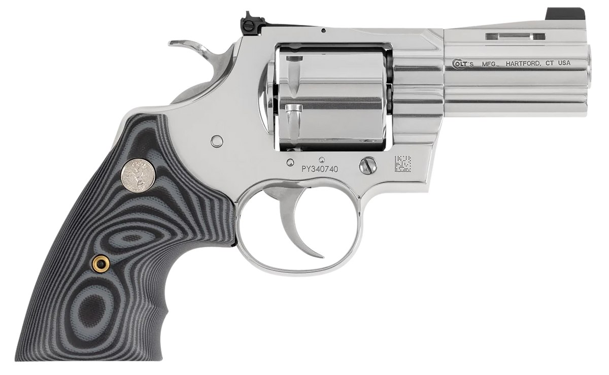 Colt Mfg Python Combat Elite 357 Mag/38 Special 3" 6-Shot DA/SA Revolver