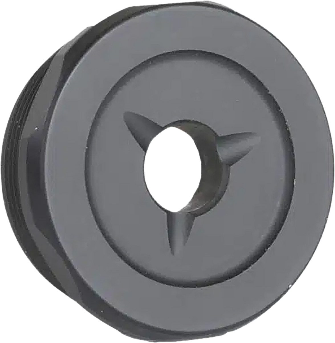 JK Armament JK155 LT Flash Reducer End Cap 30 Cal Hard Anodized Black
