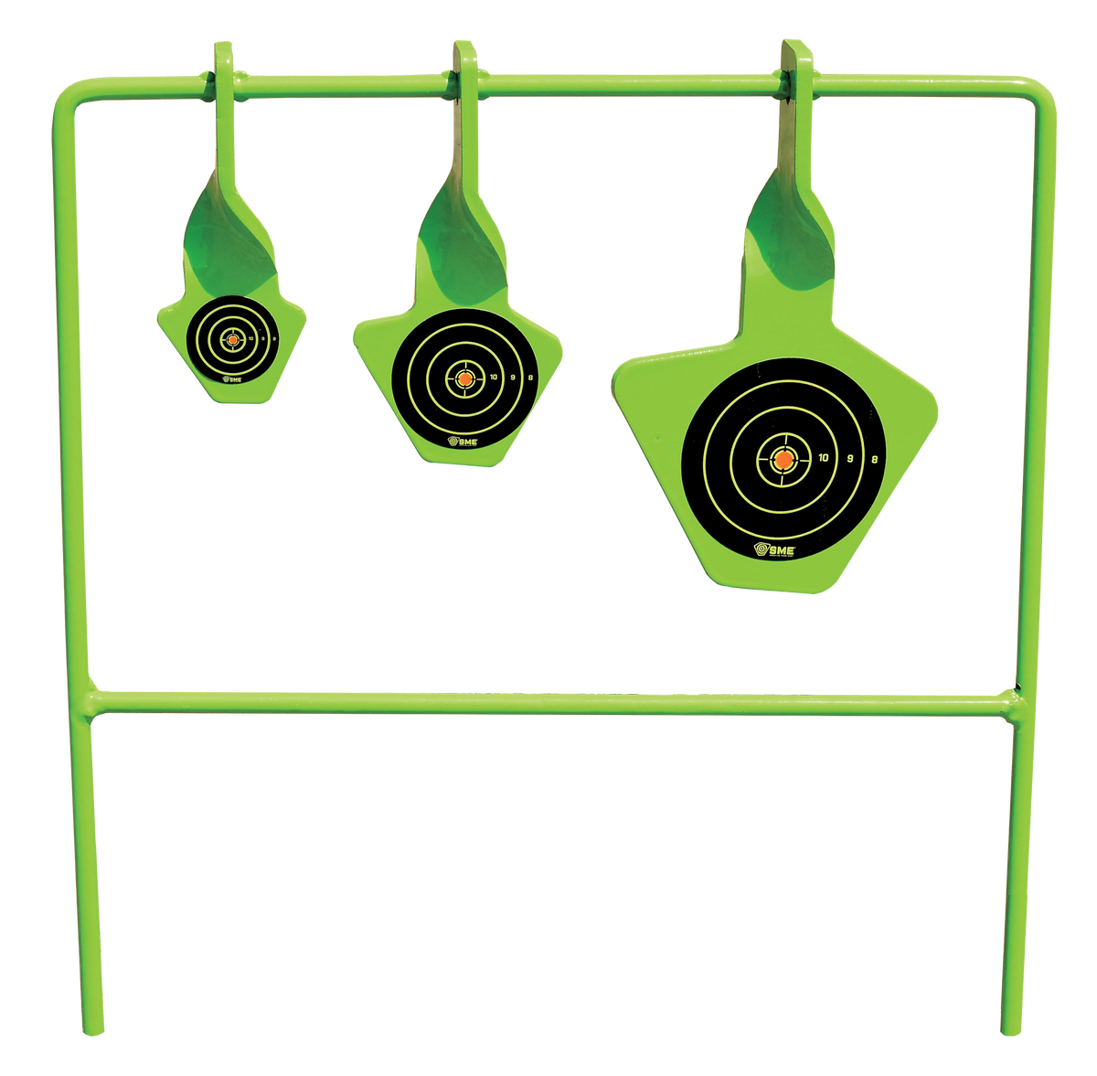 SME SMEST22 Spinning Target .22 Cal Rimfire Steel 3-Target Auto-Reset Stand