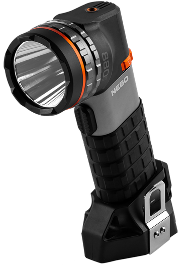 NEBO Luxtreme SL50 Spotlight 50/250/450 Lumens LED USB-C Rechargeable - Black