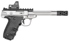 Smith & Wesson 12079 Performance Center SW22 Victory Target 22 LR 6" 10+1 SAO Pistol w/Red Dot