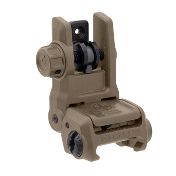 Magpul Industries MBUS 3 Rear Sight Flat Dark Earth Flip-Up Back-Up Sight