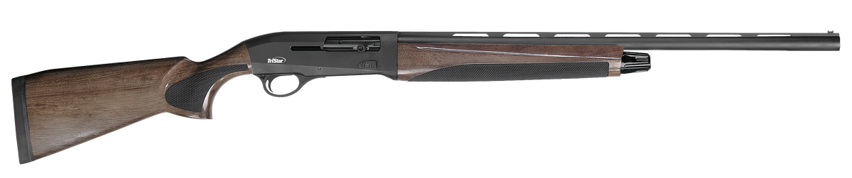 TriStar Raptor II 12 Gauge 28" 3" 5+1 Semi-Auto Shotgun - Black, Walnut Stock