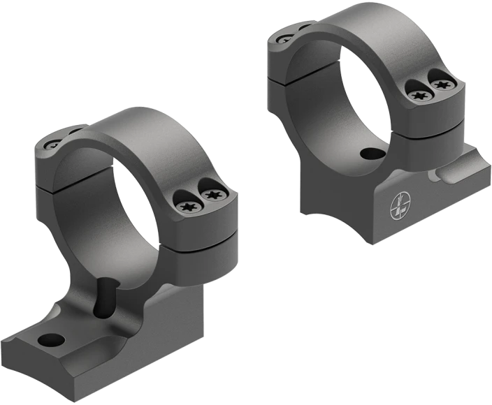 Leupold BackCountry Ring Mount 30mm Medium Matte Black Aluminum - Weatherby Mark V