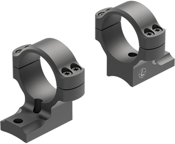 Leupold BackCountry Ring Mount 30mm Medium Matte Black Aluminum - Weatherby Mark V