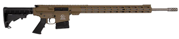 Great Lakes Firearms GL10 .243 Win 24" 5+1 Semi-Auto AR-10 Rifle - Bronze Cerakote / Stainless