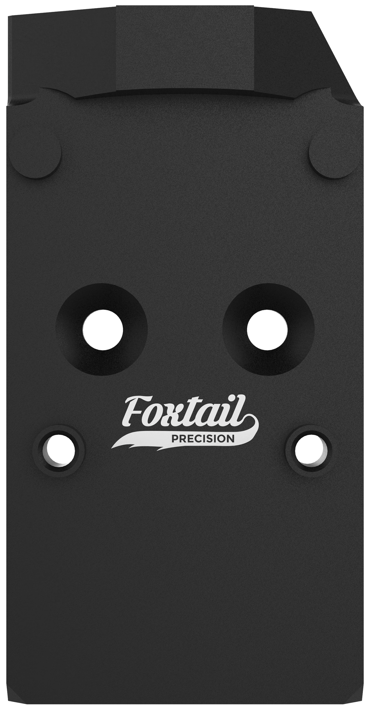 Foxtail Precision 100018 Rear Sight Dovetail Optic Adapter Plate for CZ Shadow - Black Anodized 7075 Aluminum