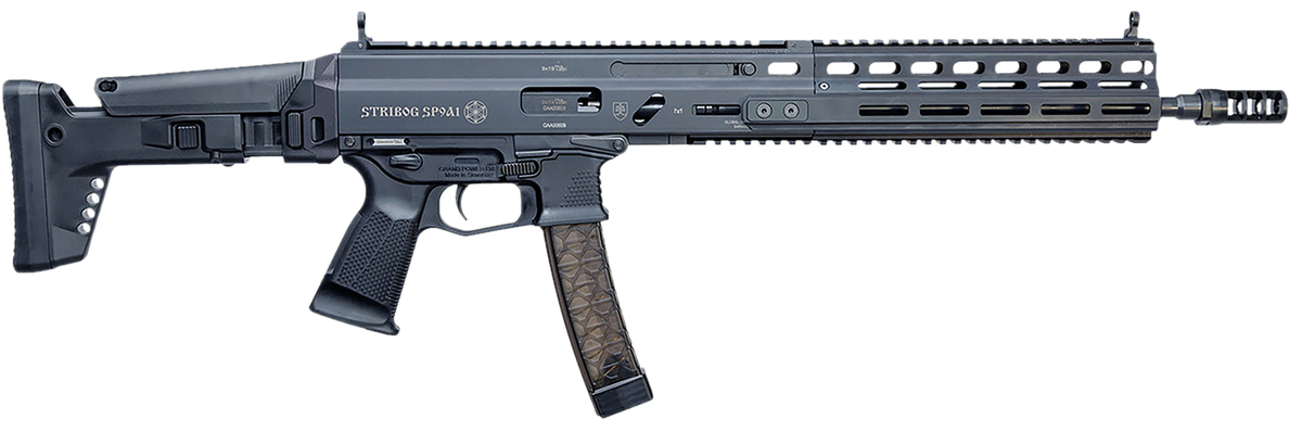 Grand Power Stribog SP9A1 Enhanced 9mm Luger 16" 30+1 Semi-Auto Rifle