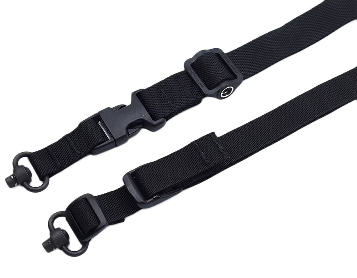 Tacshield Warrior 2-in-1 Sling Black 1.25" Webbing Two-Point Rifle/Shotgun