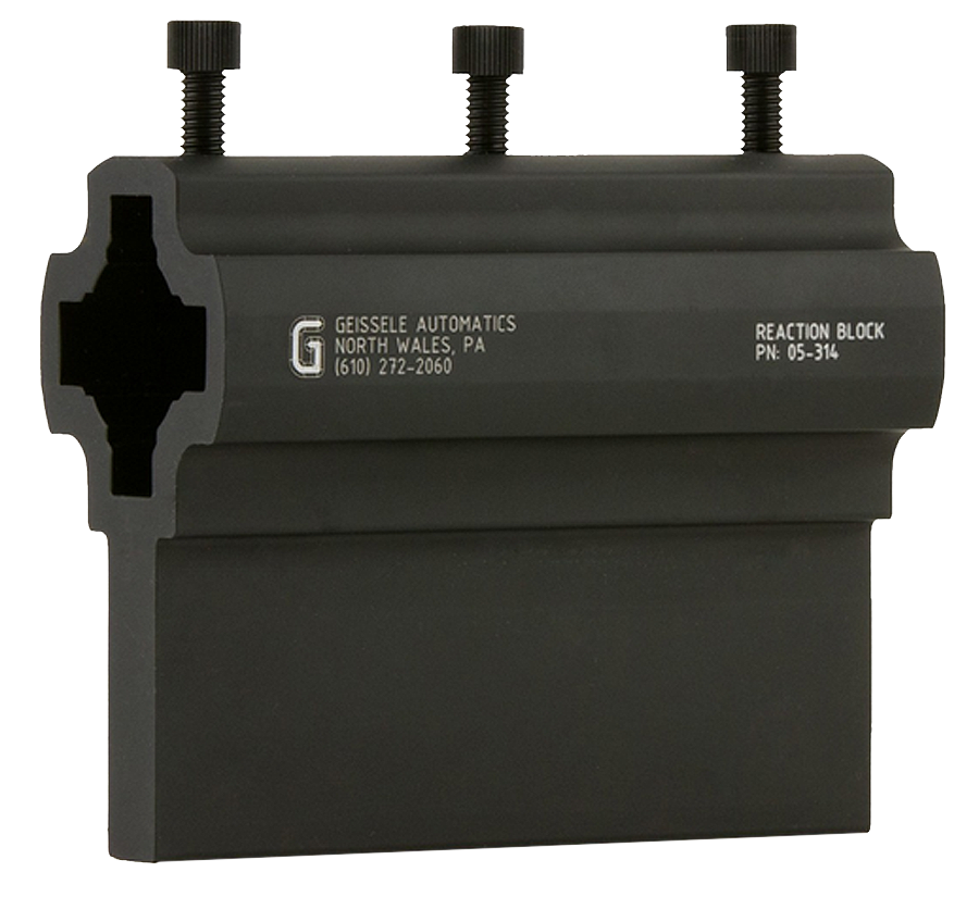 Geissele Automatics 05314 Reaction Block Black Steel Armorer's Tool - AR-15/M4/M16