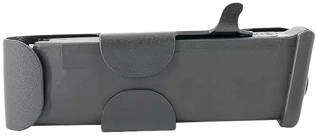 1791 Gunleather Snagmag Single Black Leather Belt-Clip 10-Rd 9mm Luger Glock 43X/48 - Right Hand