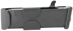 1791 Gunleather Snagmag Single Black Leather Belt-Clip 10-Rd 9mm Luger Glock 43X/48 - Right Hand