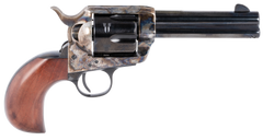 Taylor's & Company 1873 Cattleman 357 Mag 4.75" 6-Rd SAO Revolver - Birdshead Walnut Grip