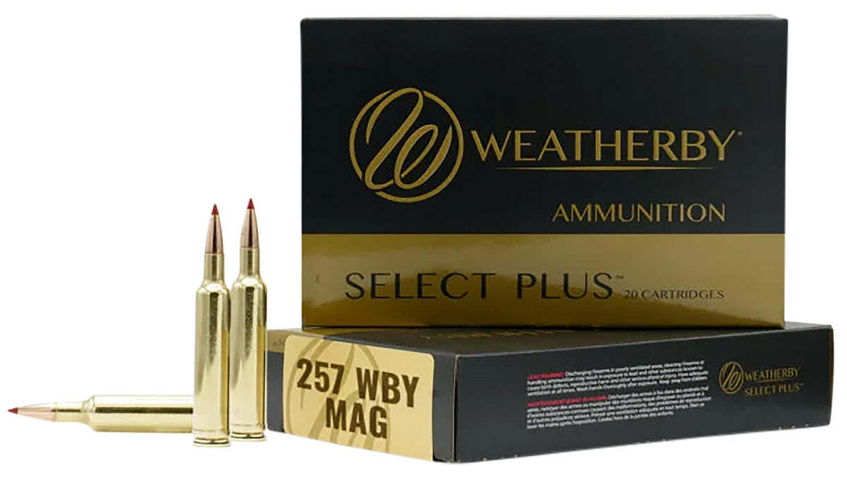 Weatherby Select Plus 257 WBY Mag 110gr Hornady ELD-X 20rd - Box or Case