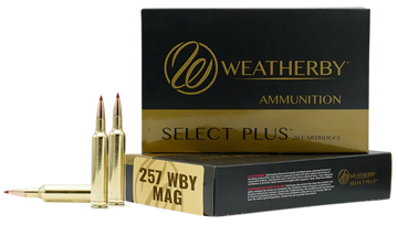 Weatherby Select Plus 257 WBY Mag 110gr Hornady ELD-X 20rd - Box or Case