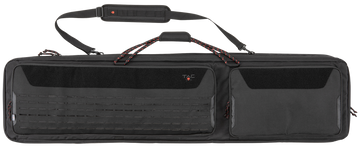 Tac Six 10834 Unit 55" Tactical Rifle Case Black 600D Polyester - 2 Rifles