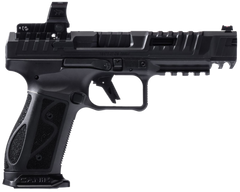Canik SFx Rival-S 9mm Luger 5" 18+1 Semi-Auto Pistol - Dark Side - MeCanik MO2 Red Dot