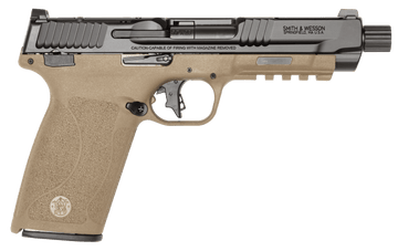Smith & Wesson M&P 5.7 5.7x28mm 5" 22+1 SAO Pistol - Black/FDE