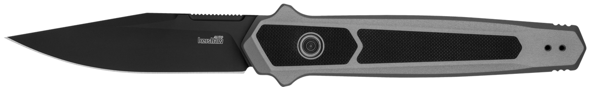 Kershaw Launch 17 3.5" S35VN Black Cerakote Clip Point Automatic Folding Knife