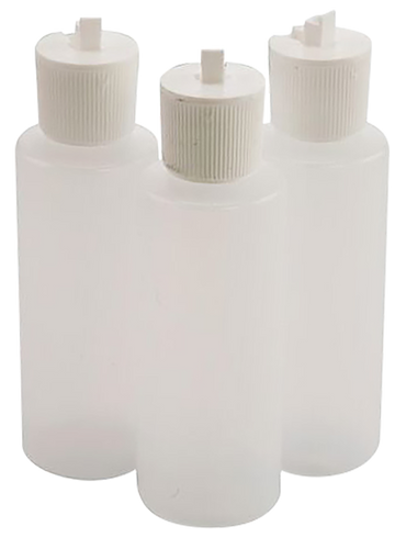Tipton 197624 Flip Top Solvent Bottles 4 oz Plastic 3-Pack