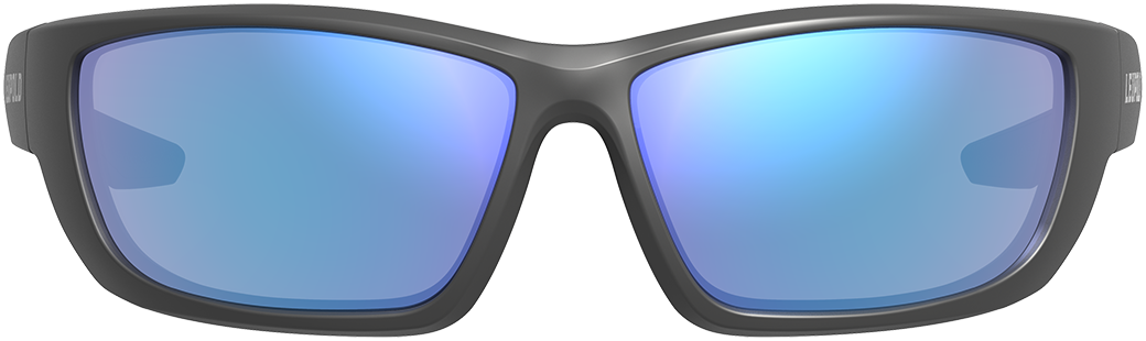Leupold Cheyenne Matte Black Blue Mirror Polarized Eyewear