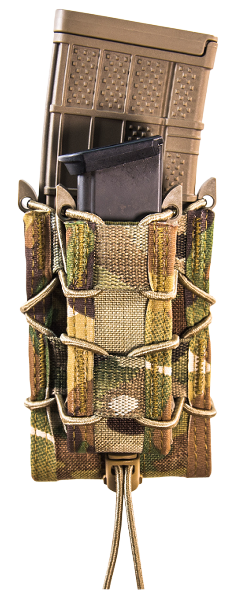 High Speed Gear TACO Double Decker Mag Pouch MultiCam Nylon Belt Mount