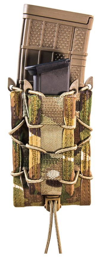 High Speed Gear TACO Double Decker Mag Pouch MultiCam Nylon Belt Mount