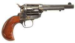 Taylor's & Company Stallion 38 Special 4.75" 6-Rd SAO Revolver - Walnut Birdshead Grip