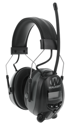 Walkers Game Ear GWP-RDOM-BT Digital AM/FM Radio 25 dB Bluetooth Hearing Protection Muff